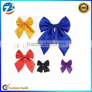 Student Fashion Unicolor Collar Flower Bowtie Wholesale thumbnail-1