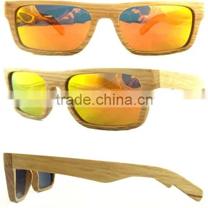 TAC Polarized Lenses Fashion Wooden Sunglasses thumbnail-2