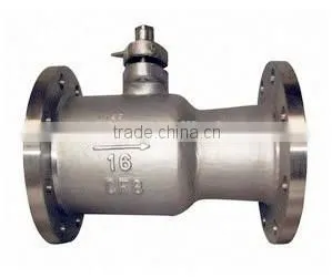 China Manufacturer High Temperature Stainless Steel Ball Valve With Flanged Ends thumbnail-1