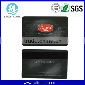 4 Color CMYK Printing Hico Magnetic Stripe PVC Card Quality Choice thumbnail-3