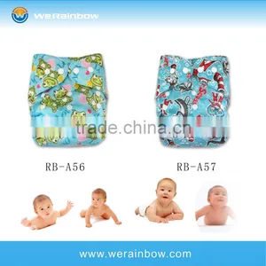 China Cut Hot Diaper Girls Washable Baby Cloth Diapers thumbnail-1