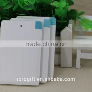 Wholesale Promotion Item Custom Logo Creadit Card Universal Power Bank 2500mah thumbnail-2