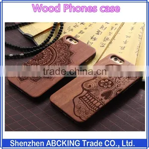 Wholesale Real Wood Phone Case For IPhone 6 Wood Phone Case thumbnail-1