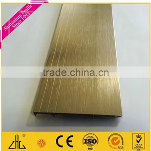 TOP! 1.1mm Thick Full Color Waterproof Mill Finished Aluminium Skirting Boards, Brushed Aluminium Skirting Boards thumbnail-2