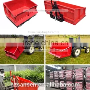 Tractor 3point Tipping Transport Box for Sale ,tractor Back Bucket thumbnail-3