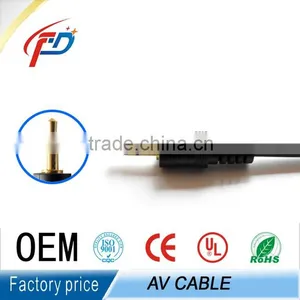 Factory Wholesale Jack 3.5 Plug Audio Cable av Extension Cable Male to Female thumbnail-2