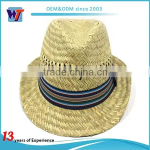 Hotsale Promotion Custom Your Own Logo Straw Hat thumbnail-1