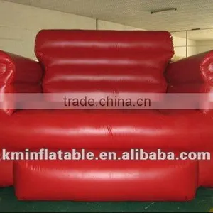 Red Giant Inflatable Sofa thumbnail-1
