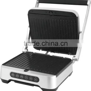 4-slice Large 103sq.inch(L290*W230mm)cooking Plates Electric Waffle Maker Home Panini Press Panini Grill Catering thumbnail-3