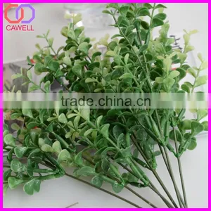 Wholesale Ornamental Green Eucalyptus Plastic Artificial Foliage for Flower Arrangements thumbnail-4