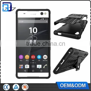 High Quality Thin Armor Shockproof Hybrid Rubber Hard Rugged Case For Sony Xperia XA Ultra C6 Back Cover Express China thumbnail-1