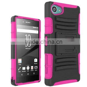 New Arrival Fashion Hard Future Armor Impact Hybrid Hard Case Cover Case for Sony Xperia z5 Compact China thumbnail-4