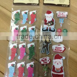 Christmas Snowman Glitter Window Sticker for Promotional Gifts thumbnail-2