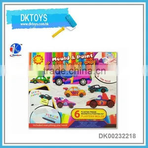 Denko Toys-Creative Craft Toy Fridge Magnet Racing Car DIY Painting Toys For Kids thumbnail-1
