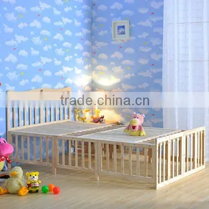 Multi-function Wooden Single Bed Cot Approved FSC thumbnail-1