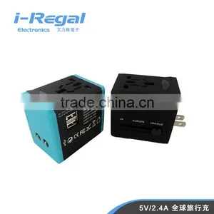 Multi-nation Travel Adapter With USB Charger,Charger In Over 150 Countries thumbnail-3