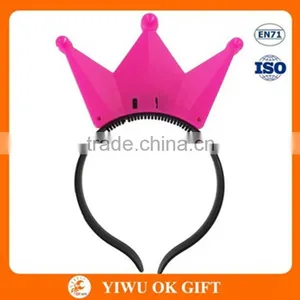 Hot Sale Light Braids Crown Headband Led Flashing Light Party Supplies thumbnail-4