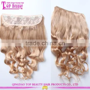 2015 Hot Sale 6a Remy Brazilian Clip in Full Head Best Quality Clip in Hair Extensions Dubai thumbnail-1
