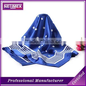 Fashionable Personalized Excellent Silk Scarf Made of the 100% Pure Silk/handprinting Scarf thumbnail-1