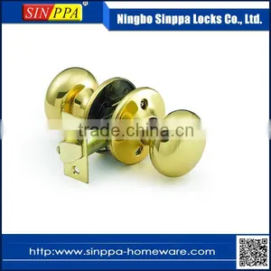 3091 Lever House Safety Furniture Lock Round Knob Door Lock thumbnail-1