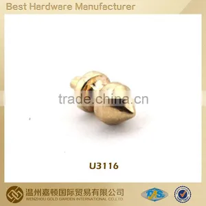Spike Rivet for Belt Buckle Alloy Made for Garment Bag Shoe Various Designs Customized thumbnail-1