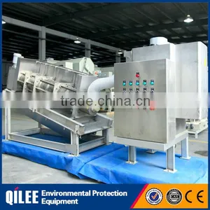 Low Power Consumption Meat Processing Plant Sewage Treatment Screw Filter Press thumbnail-1