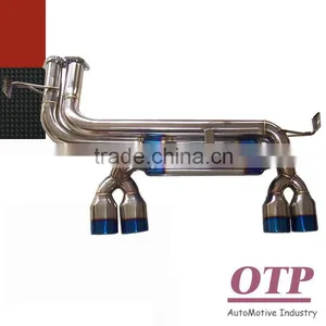 STAINLESS STEEL DUAL 2.75"TIP MUFFLER CATBACK CAT BACK EXHAUST SYSTEM BM* M3 E46 thumbnail-1