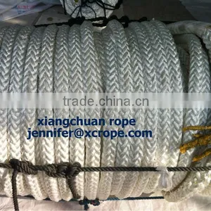 Mooring Rope Polyester Nylon 12 Strands 68mm 200m With 1.5M Splice Eyes in Both Ends thumbnail-1