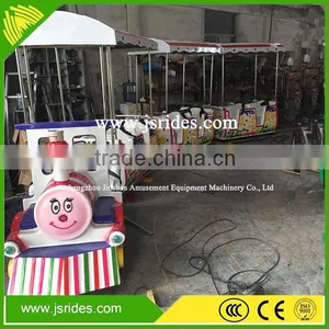Playground Amusement Equipment Track Kids Train Rides Electric Train Train for Sale Theme Park Train Rides thumbnail-5