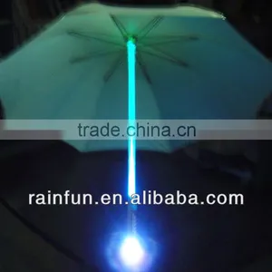 2014 New Fashion Straight Pole Light Led Umbrella With Hand Torch thumbnail-1