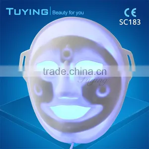 Red Led Light Therapy Skin 2016 Hot Sale Led Facial Mask 590 Nm Yellow PDT For Skin Rejuvenation Spot Removal thumbnail-2