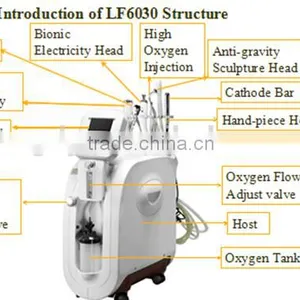 Relieve Skin Fatigue Professional Langdi Professional Best Water Oxygen Skin Oxygen Facial Skin Care Skin Treatment Machine Deeply Clean Jet Peel Machine With Ce Salon thumbnail-2