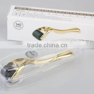 Wholesale 540 Needles Micro Needle Gold Derma Roller thumbnail-4