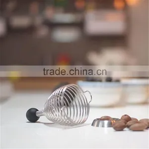 Good Quality Price Kitchen Tools Stainless Steel Spring Manual Nut Cracker thumbnail-5