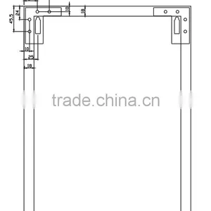 Simple Wall Hanging Cabinet Hanger Bracket for Kitchen Cupboard thumbnail-3