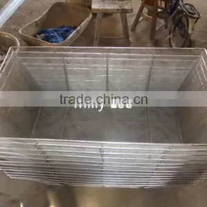Fry Basket /cleaning Metal Baskets/drying Wire Basket /rack /medical Instrument Cleaning Baskets thumbnail-4