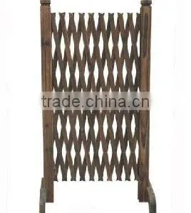 Pine Fir Wood Screen Fence thumbnail-1