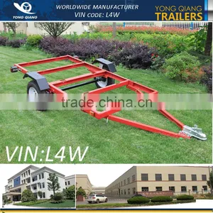American Style 4'x4' Red Utility Trailer thumbnail-6