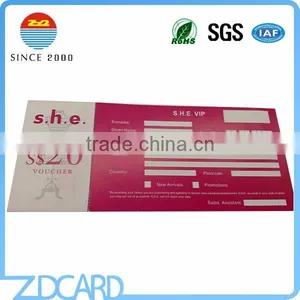 Cusomized Printing 13.56mhz Paper RFID Entrance Ticket thumbnail-3