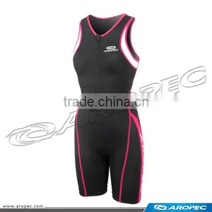 Panther Lady Triathlon Short John One Piece Lycra Running Suit thumbnail-1