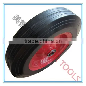 12x2.5 Heavy Load Solid Rubber Wheel for Wheelbarrow thumbnail-1