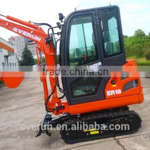 Everun Brand ER18 Mini Excavator With CE Certificate thumbnail-3