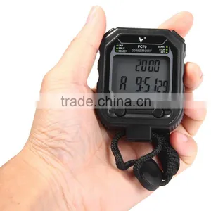 PC70 2 Rows 30 Memories LCD Electronic Stopwatch With Calendar Alarm Function thumbnail-6