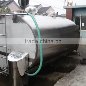 Fresh Milk Cooling Tank With Automatic Cleaning Device thumbnail-1