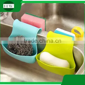 Saddle Style Kitchen Storage Sponge Holder Silicone Drain Holder thumbnail-2