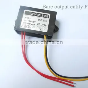 AC-DC 24V Turn 12V5A Monitor Power AC24V Turn DC12V3A 4A 5A Buck Power Converter thumbnail-1