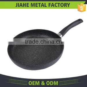 Marble Coating Non-Stick Gas Frying Pan With Bakelite Handle thumbnail-2