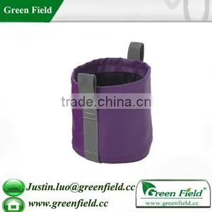 Green Field Canvas Flower Plant Pot, Canvas Garden Planter Flower Plant Pot thumbnail-1