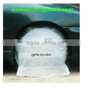 PE Disposable Plastic Car Wheel Covers and Bags thumbnail-1