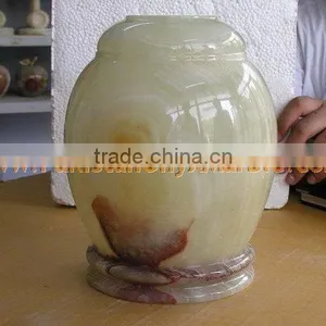BEST PRICE PAKISTAN SUPPLIER URNS ONYX MARBLE HANDICRAFTS thumbnail-1